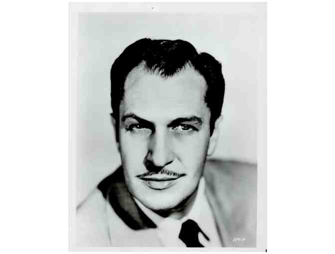 VINCENT PRICE, group of classic celebrity portraits, stills or photos