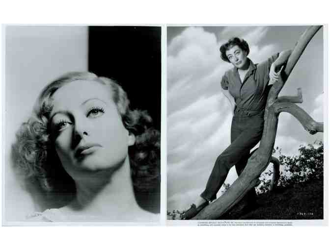 JOAN CRAWFORD, collectors lot, group of classic celebrity portraits, stills or photos