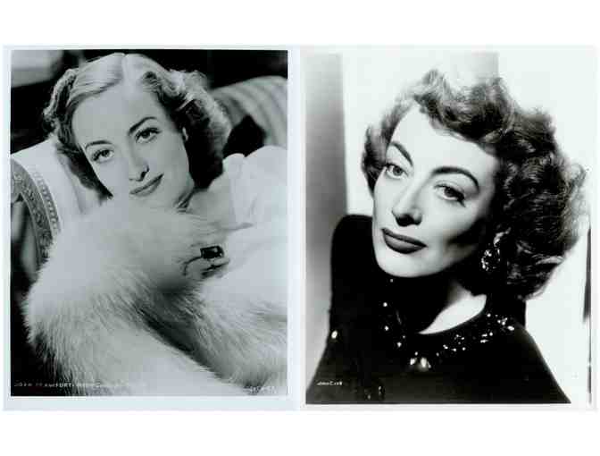 JOAN CRAWFORD, collectors lot, group of classic celebrity portraits, stills or photos