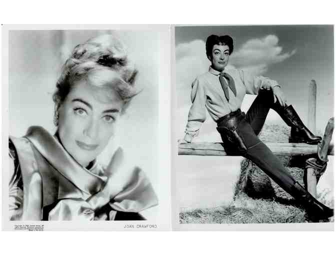 JOAN CRAWFORD, collectors lot, group of classic celebrity portraits, stills or photos