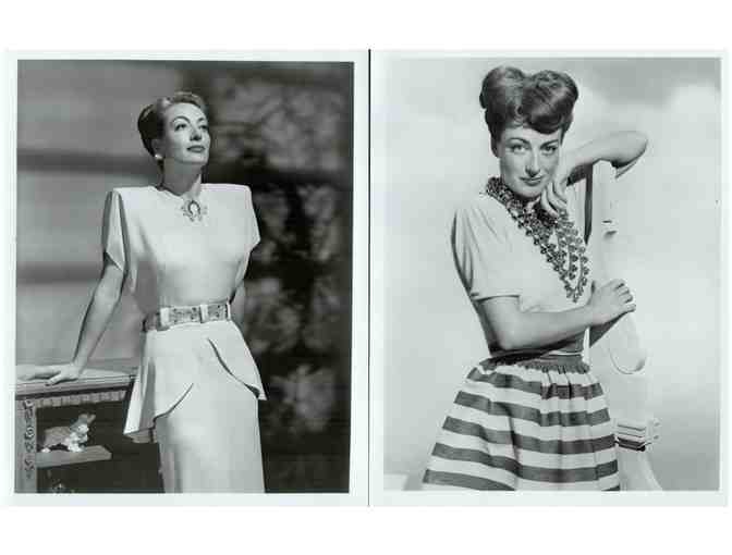 JOAN CRAWFORD, collectors lot, group of classic celebrity portraits, stills or photos