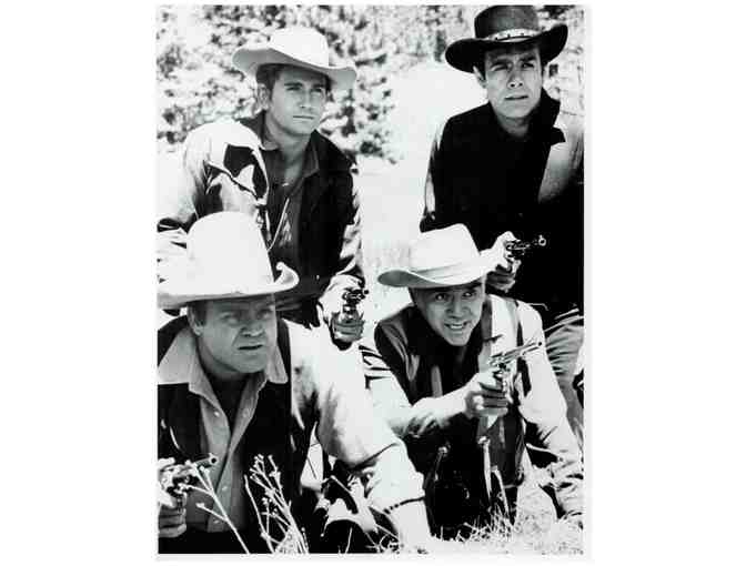 BONANZA, tv series, photographs, Lorne Greene, Michael Landon