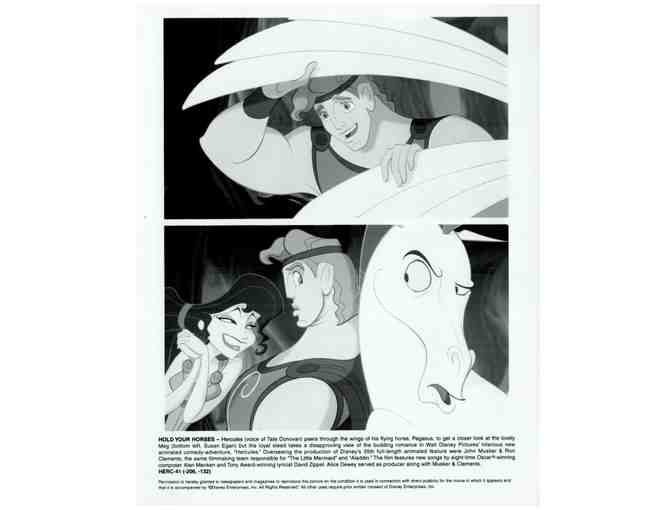 DISNEY ANIMATION MOVIE STILL & PHOTO LOT 1, varying dates, 6 different titles