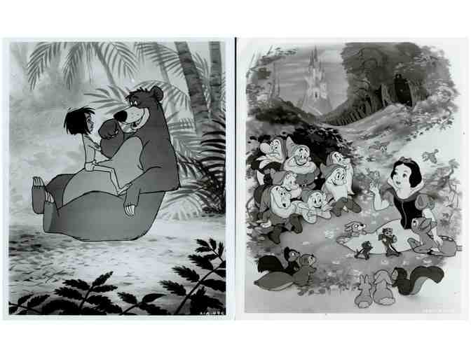 DISNEY ANIMATION MOVIE STILL & PHOTO LOT 3, varying dates, 6 different titles