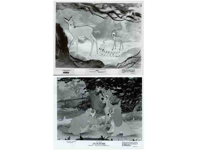 DISNEY ANIMATION MOVIE STILL & PHOTO LOT 6, varying dates, 6 different titles