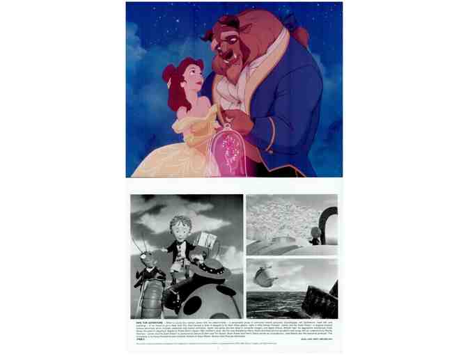 DISNEY ANIMATION MOVIE STILL & PHOTO LOT 6, varying dates, 6 different titles