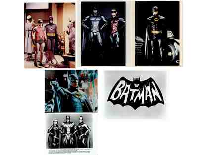 BATMAN MOVIE AND TV STILL LOT, varying dates, 6 different stills and photos