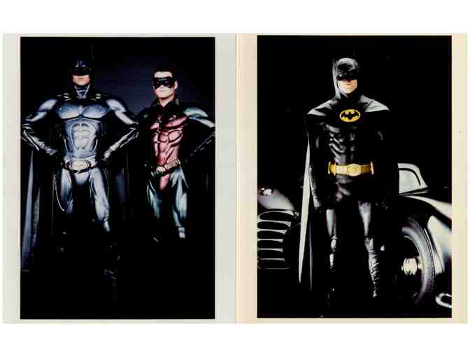 BATMAN MOVIE AND TV STILL LOT, varying dates, 6 different stills and photos