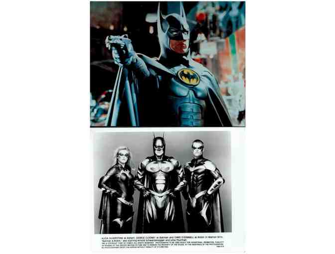 BATMAN MOVIE AND TV STILL LOT, varying dates, 6 different stills and photos