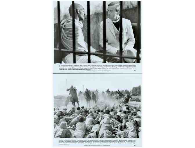 GANDHI, 1982, movie stills, Ben Kingsley, Candice Bergen, Martin Sheen