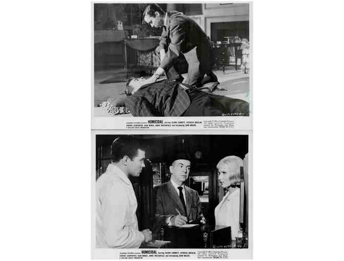 HOMICIDAL, 1961, movie stills, Glenn Corbett, Joan Marshall