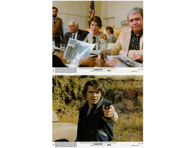 ENDANGERED SPECIES, 1982, mini lobby cards, Robert Urich, JoBeth Williams, Hoyt Axton