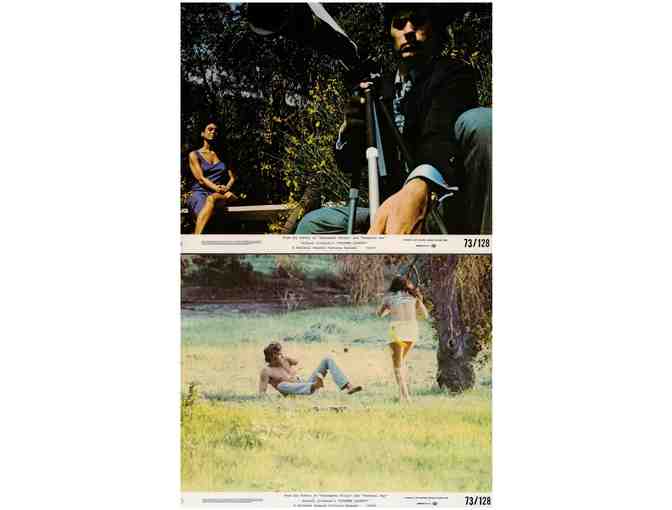 EXTREME CLOSEUP, 1973, mini lobby cards, Jim McMullan, Kate Woodville