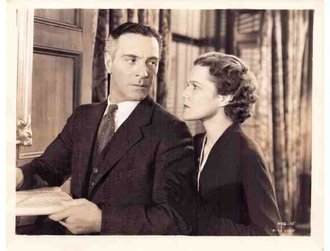 HAT, COAT AND GLOVE, 1934, movie stills, Ricardo Cortez, Paul Harvey