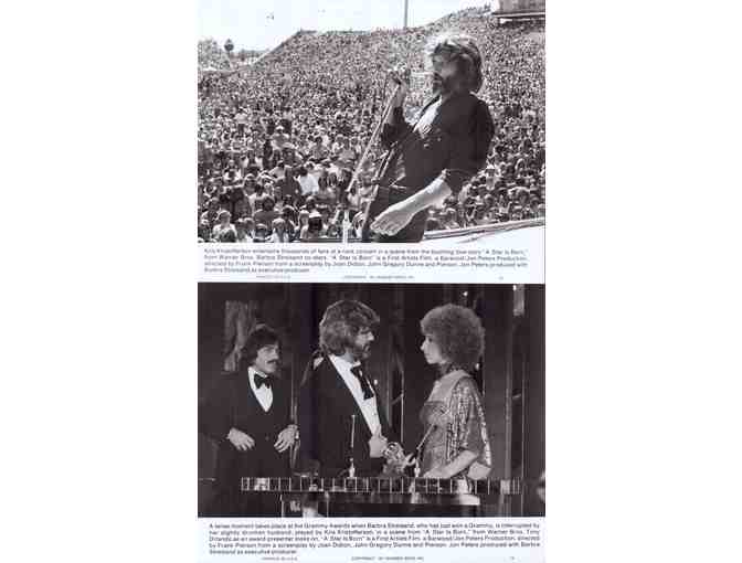 STAR IS BORN, 1977, movie stills, Kris Kristofferson, Barbra Streisand