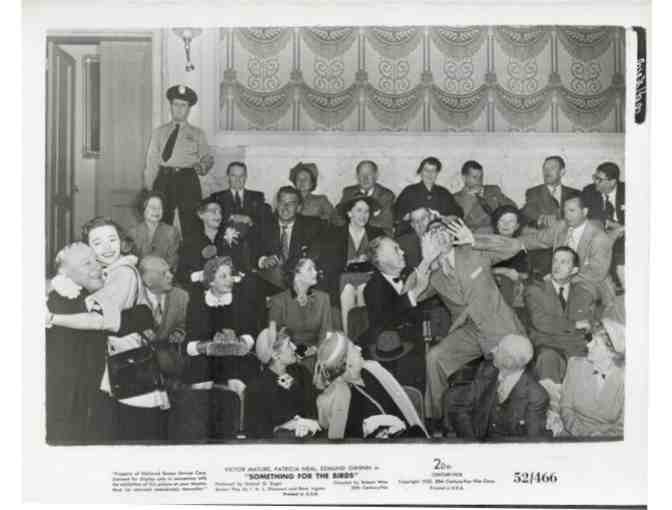 SOMETHING FOR THE BIRDS, 1952, movie stills, Victor Mature, Patricia Neal