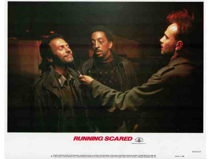 RUNNING SCARED, 1986, lobby card set, Billy Crystal, Gregory Hines