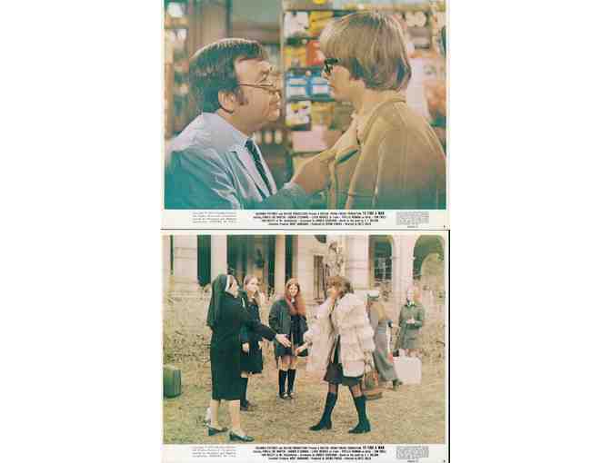 TO FIND A MAN, 1972, mini lobby cards, Lloyd Bridges, Pamela Sue Martin