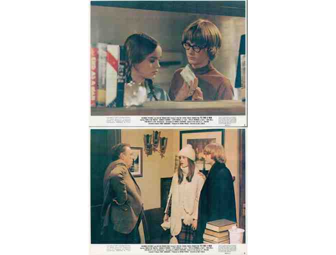 TO FIND A MAN, 1972, mini lobby cards, Lloyd Bridges, Pamela Sue Martin