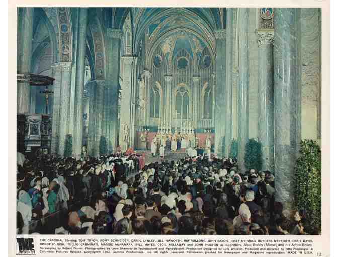 CARDINAL, 1963, mini lobby cards, Romy Schneider, John Saxon