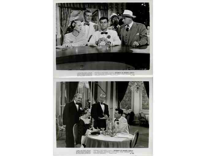 SECRETS OF MONTE CARLO, 1951, movie stills, COLLECTORS LOT, Warren Douglas