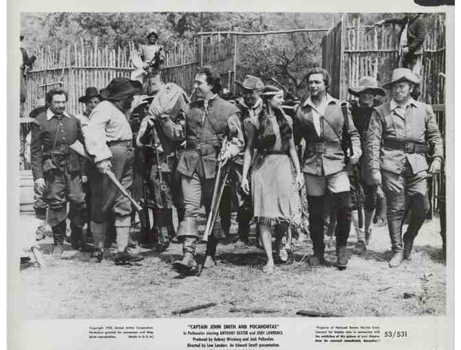 CAPTAIN JOHN SMITH AND POCAHONTAS, 1953, movie stills, Alan Hale Jr.