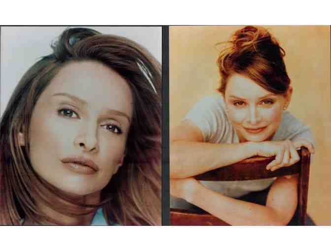 Calista Flockhart, group of classic celebrity portraits, stills or photos