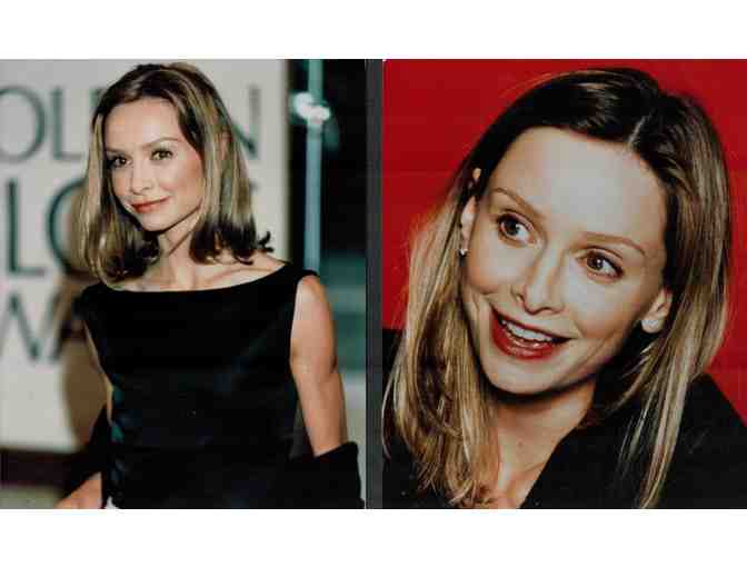 Calista Flockhart, group of classic celebrity portraits, stills or photos