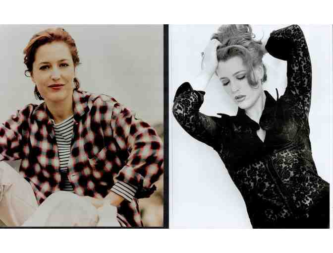 Gillian Anderson, group of classic celebrity portraits, stills or photos