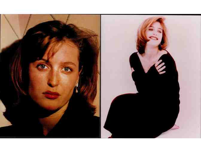 Gillian Anderson, group of classic celebrity portraits, stills or photos