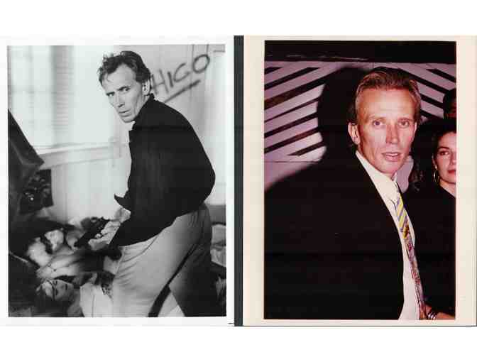 Peter Weller, group of classic celebrity portraits, stills or photos