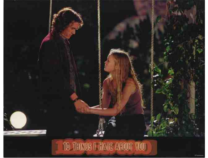 10 THINGS I HATE ABOUT YOU, 1999, lobby card set, Julia Stiles, Heath Ledger