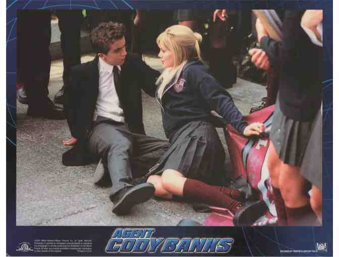 AGENT CODY BANKS, 2003, lobby card set, Frankie Muniz, Hilary Duff