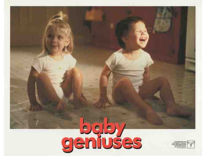 BABY GENIUSES, 1999, lobby card set, Kathleen Turner, Christopher Lloyd