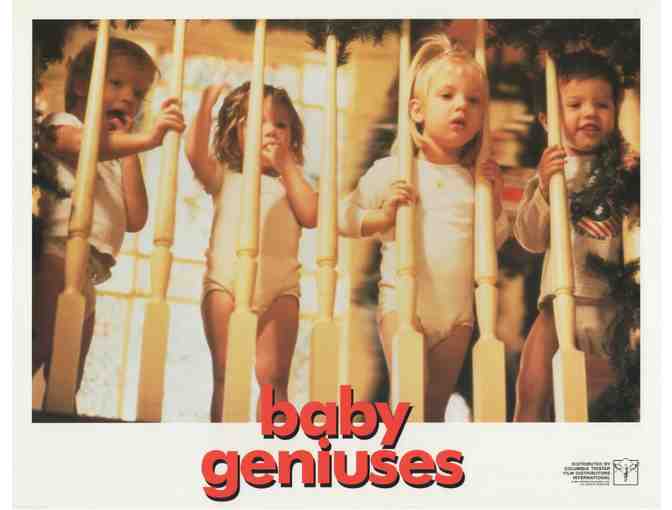 BABY GENIUSES, 1999, lobby card set, Kathleen Turner, Christopher Lloyd