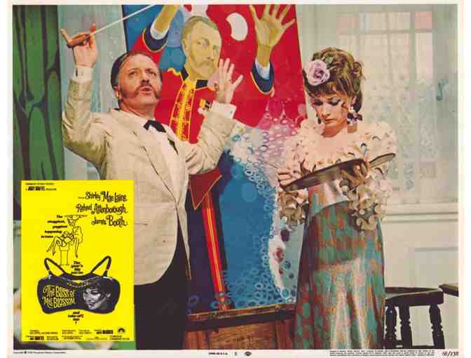 BLISS OF MRS. BLOSSOM, 1968, lobby card set, Shirley MacLaine, James Booth