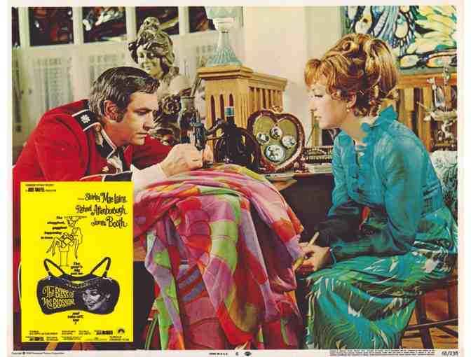 BLISS OF MRS. BLOSSOM, 1968, lobby card set, Shirley MacLaine, James Booth