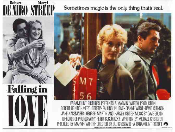 FALLING IN LOVE, 1984, lobby card set, Robert De Niro, Meryl Streep