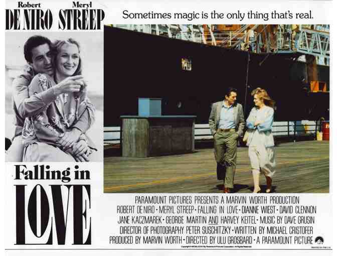 FALLING IN LOVE, 1984, lobby card set, Robert De Niro, Meryl Streep