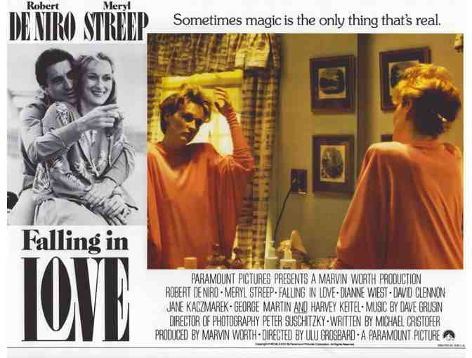 FALLING IN LOVE, 1984, lobby card set, Robert De Niro, Meryl Streep