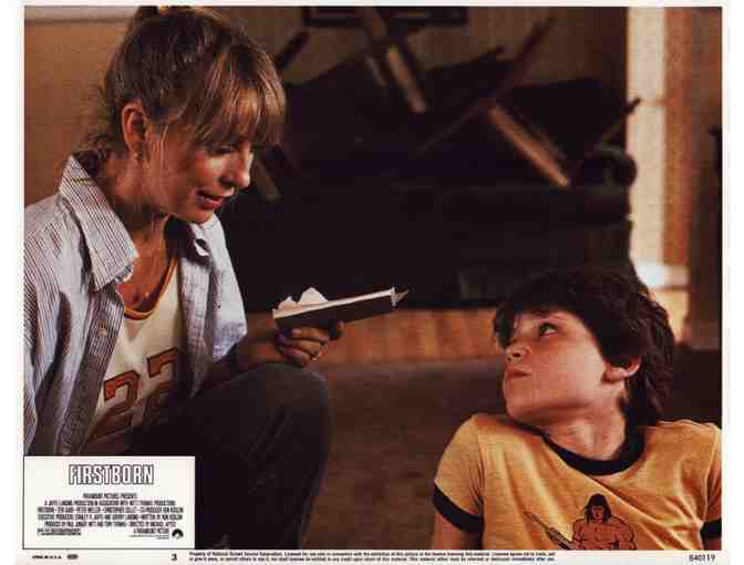 FIRSTBORN, 1984, lobby cards, Teri Garr, Peter Weller, Robert Downey Jr