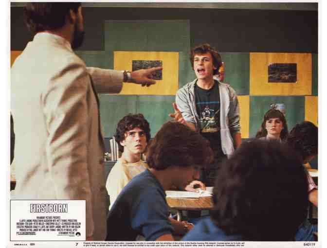 FIRSTBORN, 1984, lobby cards, Teri Garr, Peter Weller, Robert Downey Jr