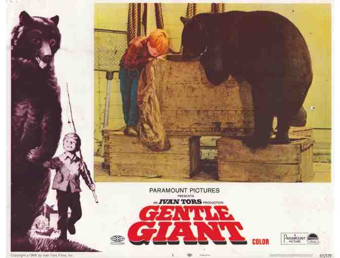 GENTLE GIANT, 1967, lobby card set, Dennis Weaver, Vera Miles, Clint Howard