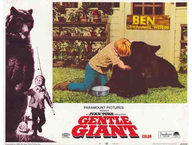 GENTLE GIANT, 1967, lobby card set, Dennis Weaver, Vera Miles, Clint Howard