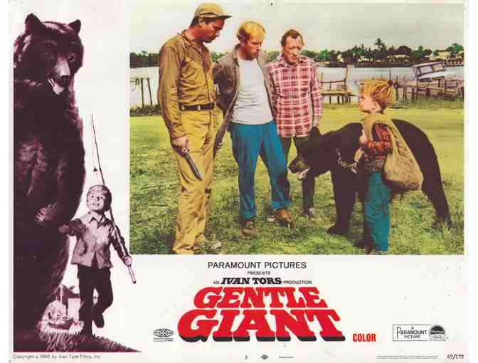 GENTLE GIANT, 1967, lobby card set, Dennis Weaver, Vera Miles, Clint Howard