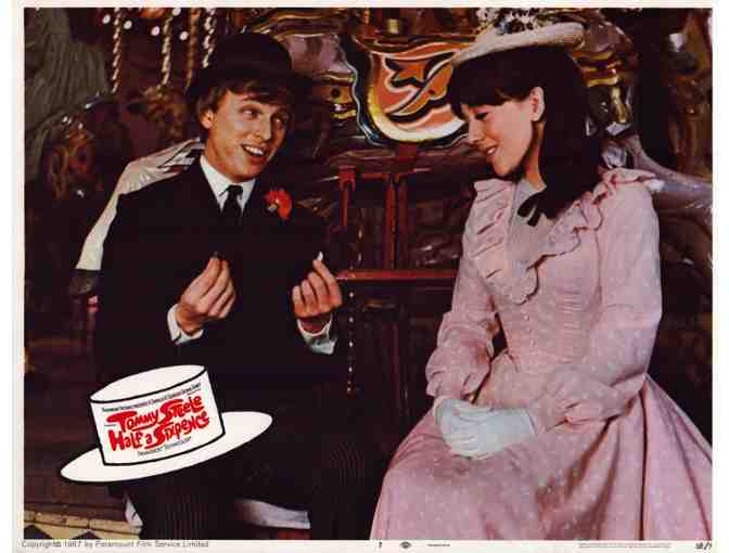 HALF A SIXPENCE, 1968, lobby card set, Tommy Steele, Julia Foster