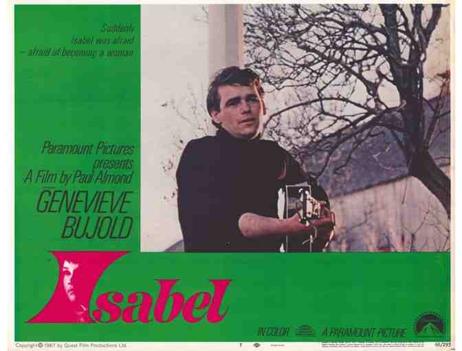 ISABEL, 1968. lobby card set, Genevieve Bujold, Al Waxman, supernatural horror