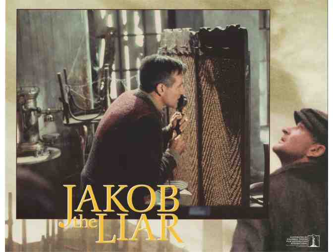 JAKOB THE LIAR, 1999, lobby card set, Robin Williams, Alan Arkin