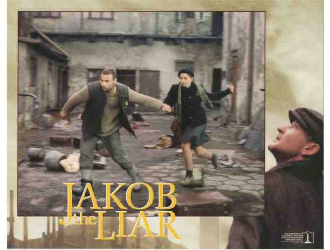 JAKOB THE LIAR, 1999, lobby card set, Robin Williams, Alan Arkin