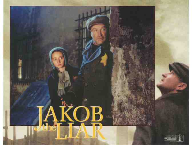 JAKOB THE LIAR, 1999, lobby card set, Robin Williams, Alan Arkin